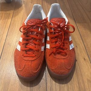 Adidas Gazelle Suede Trainers with White Stripes